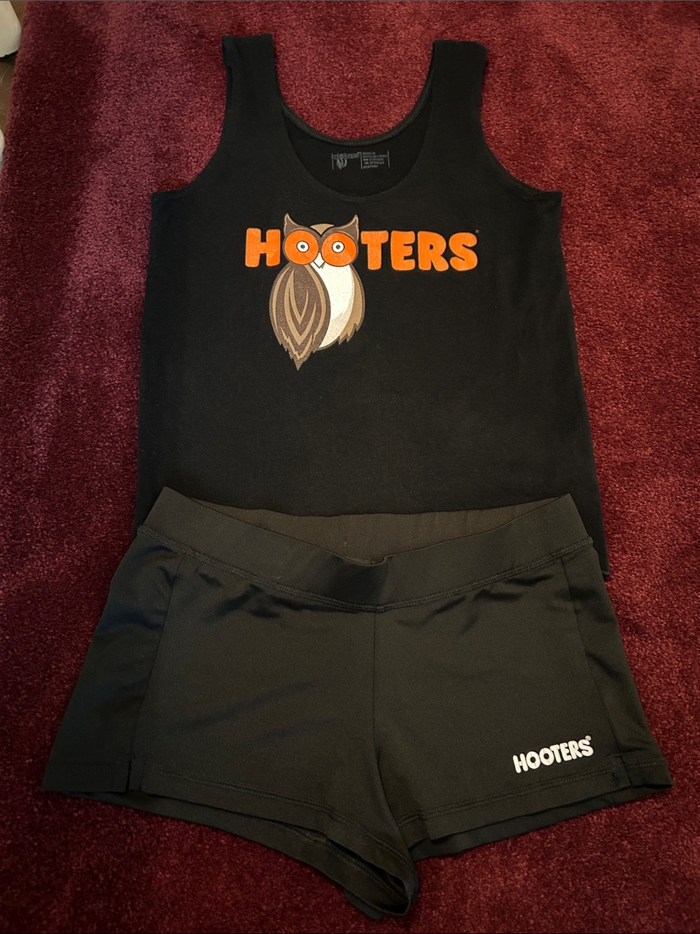 Authentic Hooters Uniform